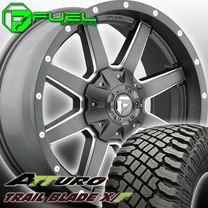 FUEL D542 MAVERICK エスカレード タホ サバーバン 20インチタイヤホイールセット ATTURO TRAIL BLADE XT 275/55R20 285/55R20 305/55R20