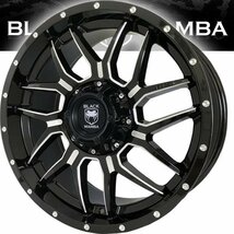 新品 Black Mamba W463 G320 G350 ゲレンデ ベンツ 20インチタイヤホイールセット TOYO OPEN COUNTRY RT 275/55R20 ホワイトレター BM7 LT_画像9