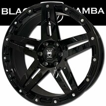 新作 シルバラード アバランチ GMC シエラ Black Mamba BM517 22インチマッドタイヤホイール 国産 NITTO TERRA GRAPPLER G2 285/45R22_画像3