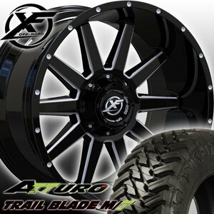 新品 20x10 タンドラ ランクル200 XF OFFROAD XF219 20インチマッドタイヤホイール ATTURO TRAIL BLADE MT 285/50R20 33x12.50R20 35x12.5