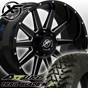 新品 20x10 サーフ プラド XF OFFROAD XF219 20インチマッドタイヤホイール ATTURO TRAIL BLADE MT 285/50R20 33x12.50R20 35x12.50R20