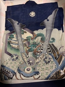 T111) for summer man . helmet pattern the first put on .. three .. festival kimono silk underskirt ...=.