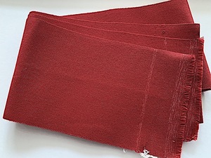 1547-7) 　赤単衣半巾帯　14,5x320　