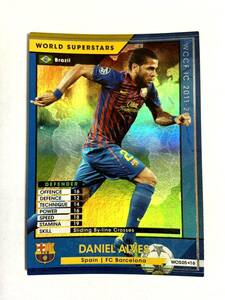 WCCF 2011-2012 ダニエウ・アウベス Panini 11-12 FCバルセロナ