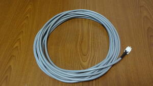 KENWOOD AT-300 control cable 10m shield attaching ALL domestic production parts use!