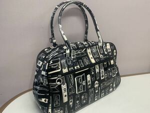  free shipping! Mary Quant! cosme pattern Boston bag 