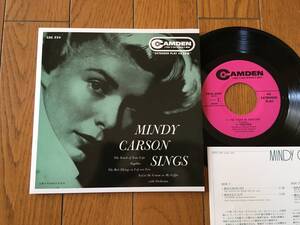 ★EP ミンディ・カーソン MINDY CARSON ※寺島 7インチ 7inch 