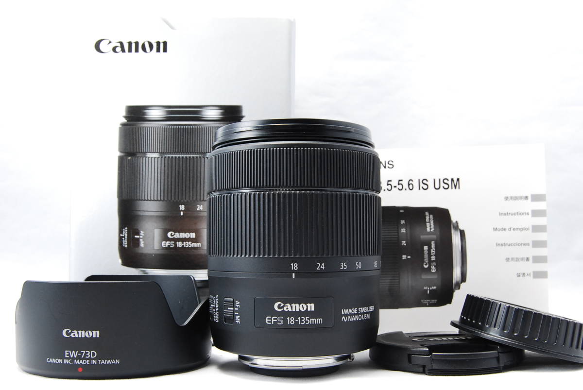 送料無料 Canon EF-S 18-135mm USM☆手ぶれ補正つき☆3624-1 | www 