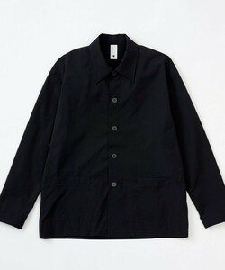 送料無料 美品 DESCENTE PAUSE シャツ ジャケット ブルゾン ブラック Lサイズ AURALEE オーラリー デサントポーズ