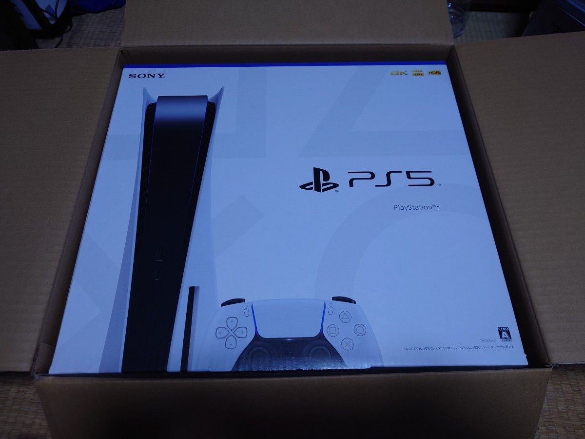 新品未開封品 PlayStation5(CFI-1100A01) 開封済シール 名前 ×印無し 