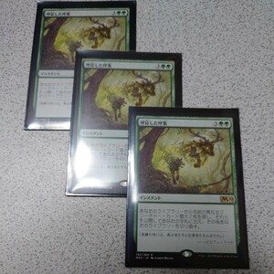 MTG M20 呼応した呼集 日本語 三枚セット 即決