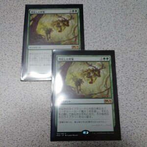 MTG M20 呼応した呼集 日本語 二枚セット 即決