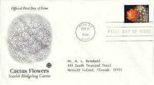 【ＦＤＣ】サボテンの花（２）（２０１９年）（アメリカ）実逓　t3441