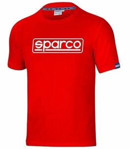 SPARCO（スパルコ） Tシャツ FRAME レッド Mサイズ