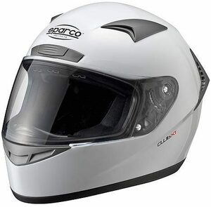 SPARCO( Sparco ) helmet ECE05 standard CLUB X1 white XXL size (64cm) entry model circuit running optimum 