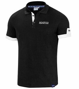 SPARCO（スパルコ） ポロシャツ POLO CORPORATE ブラック Mサイズ