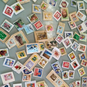 記念切手と普通切手…使用済み…おまとめセット…　25　掲載写真のそのままをお送りします…