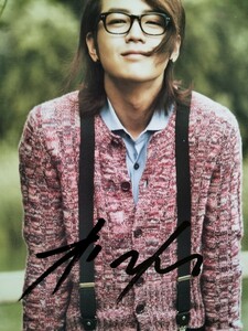 チャン・グンソク直筆サイン入り2Lサイズ写真…Jang Keun-suk…34