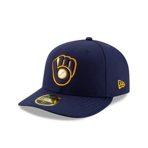 ニューエラ LP 59FIFTY MLBオンフィールド ミルウォーキーブリュワーズ ホーム 7 7/8 [T便60]