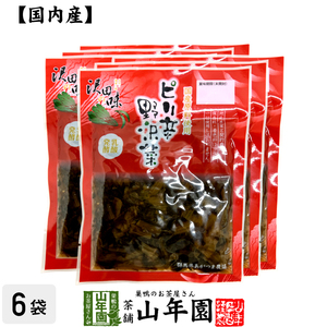 国産原料使用 沢田の味 野沢菜漬 80g×6袋セット