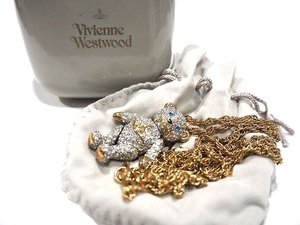  records out of production super-rare genuine article Vivienne Westwood teddy bear necklace Vivienne Westwood 