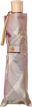 折りたたみ傘 雨傘 レディース 日本製 軽量 おしゃれ かわいい オーロラ Fu-hen フヘン 17086 ピンク UVカット 紫外線防止加工_画像3
