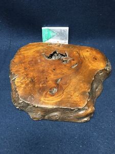 天然木 銘木敷板 欅玉杢一枚板 老木飾り台 木工芸 煎茶道具 