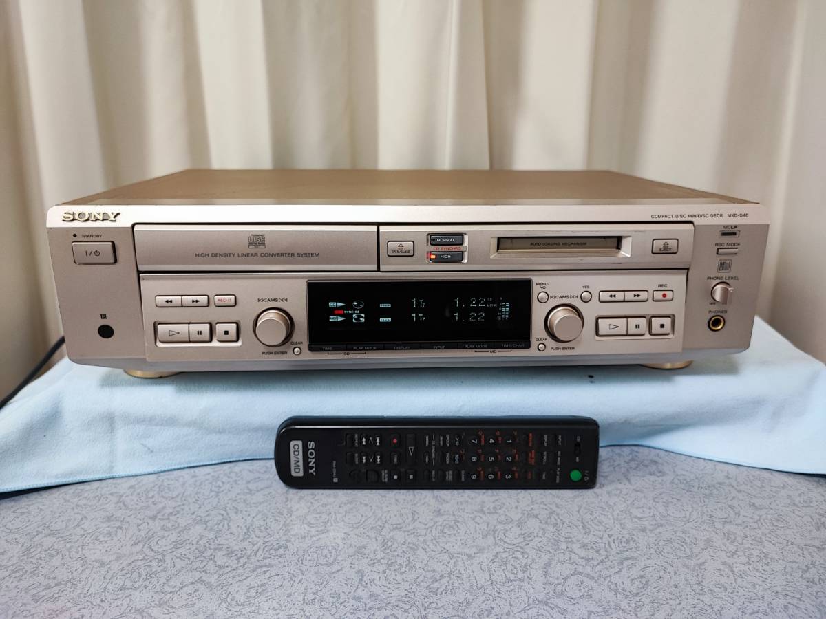 ヤフオク! -「sony mxd-d40」の落札相場・落札価格