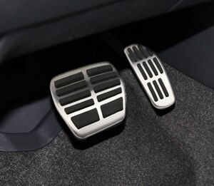 日産　エクストレイル　T32　2013-2020年式　車種専用　ステンレス製　ブレーキペダル・アクセルペダルカバー　2個セット　加工不要