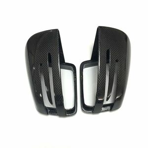  carbon made Benz G Class W463 GLE GL ML R Class X166 exchange type mirror cover polishing carbon surface left right set 