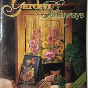送料無料■ARTBOOK_OUTLET■N4-056★グロリアコスキー 庭の小径 GARDEN PATHWAYS by GLORIA KOSKEY MDA TOLE トールペイント デザイン 図案