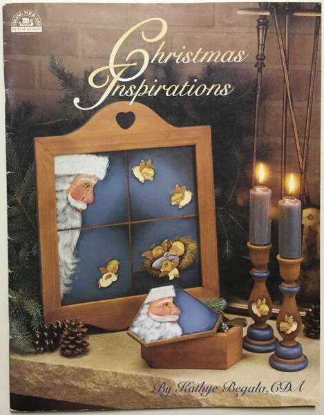 送料無料■ARTBOOK_OUTLET■N4-079★クリスマス インスピレーション CHRISTMAS INSPIRATIONS Kathye Begale TOLE トールペイント デザイン