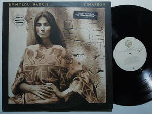 Emmylou Harris・Cimarron　US Original LP　TML刻印　w./Promotion Iron Stamp & Sticker 