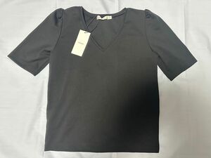 【新品】 MOUSSY マウジー　トップス　ブラック　半袖　Tシャツ　シェルター　shel’tter