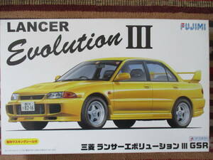 フジミ 1/24 三菱 ランサー エボリューションⅢ GSR LANCER Evolution 3