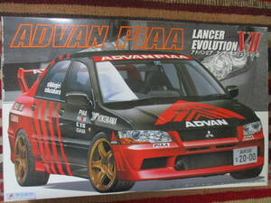 フジミ 1/24 アドバン ピア ランサー エボリューション Ⅶ ADVAN PIAA LANCER EVOLUTION MITSUBISHI 