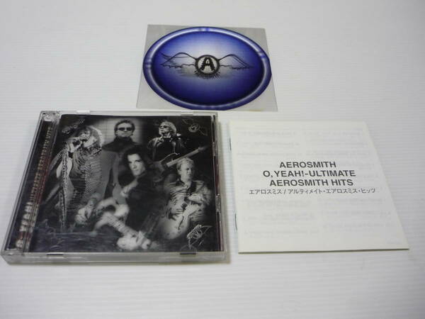 [管00]【送料無料】CD 2枚組 エアロスミス / アルティメイト ヒッツ 洋楽 erosmith / O Yeah! Ultimate Aerosmith Hits