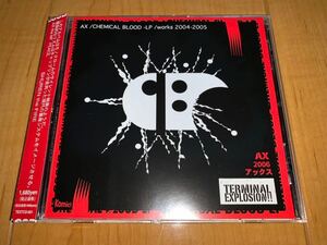 【帯付きCD】AX / アックス / CHEMICAL BLOOD LP / works 2004-2005