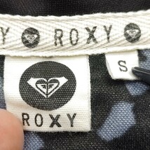 ROXY ロキシー フード付き ジャージ上下セット レディース Sサイズ 黒 ブラック トレーニングウェア セットアップ ジップアップパーカー_画像5