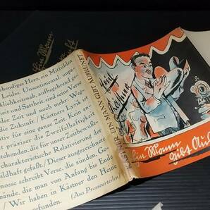 【戦前洋書】ERICH KASTNER「EIN MANN GIBT AUSKUNFT」昭和5年発行/エーリッヒ・ケストナー/エーミールと探偵たち/の画像2