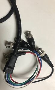 E119932 AWM 2919 monitor cable length is approximately 1.8m