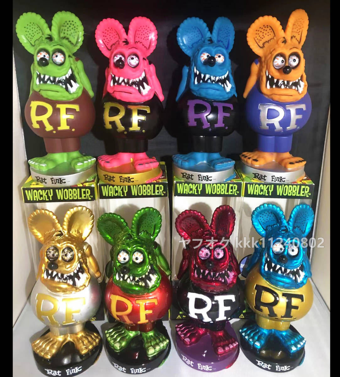 Guri様専用ラットフィンク ボビングヘッド 5体セット 【RAT FINK