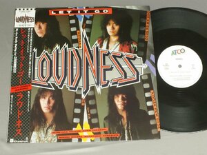 ★日12inch LOUDNESS/LET IT GO 帯付★