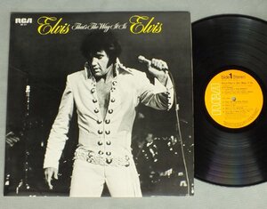 ★日LP ELVIS PRESLEY/この胸のときめきを★