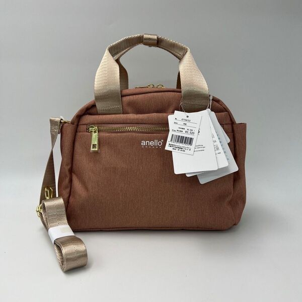 アネログランデ anello 2WAY ミニボストンバッグ GTT0472Z PBE