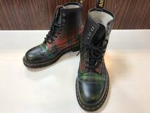 Dr.MARTENS ドクターマーチン ブーツ マルチカラー UK8サイズ 1460 JS-400521_画像1