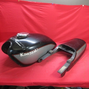 [A1034]Kawasaki Kawasaki Z1000LTD original exterior rare fuel tank fuel tank tail cowl set that time thing Z1 Z2