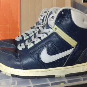 送料無料 国内 正規 希少 元箱 付属 ナイキ エア フォース 2 27cm US9 紺 NIKE AIR FORCE Ⅱ HIGH 1 Ⅰ MID LOW ハイ ロゥ ミッド