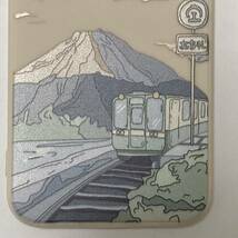 新品 iphoneケース 7/8/SE2.3用 風景画風 電車スマホケース 風景 美景 癒し 田舎 シリコンケース富士山風 日本画風 絵画 日本_画像5