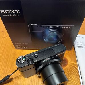 SONY Cyber-shot DSC-RX100 ブラック 使用頻度低 CMOS 1.0型 2020万画素 元箱あり